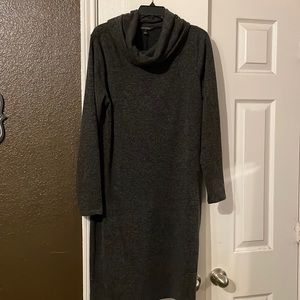 Banana Republic Sweater Dress, Black, Size Large